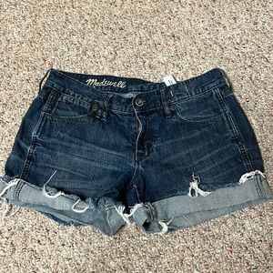 Madewell denim shorts